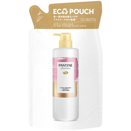 P&G　パンテーン　エフォートレス　グッドモーニングスムース　トリートメント　詰め替え用　350g　コンディショナー【エコ活ポイントとしてTポイント6倍】※2月4日まで