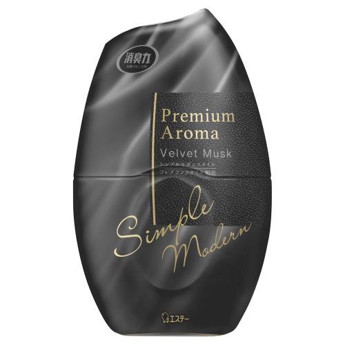 エステー　お部屋の消臭力プレミアムアロマ　ベルベットムスク　400ml