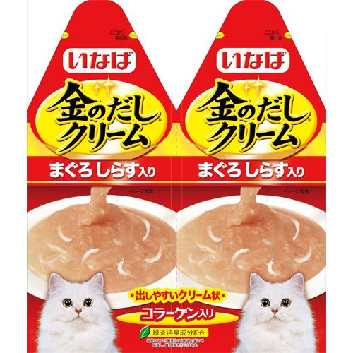 いなば　金のだしクリーム　まぐろ　しらす入り　60G　(30G×2)