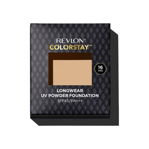 レブロン　カラーステイ　ロングウェア　UV　パウダー　ファンデーション　02