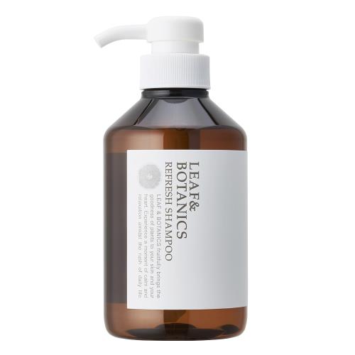 松山油脂　LEAF&BOTANICS　リフレッシュシャンプー　400ML
