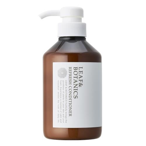 松山油脂　LEAF&BOTANICS　リフレッシュコンディショナー　400ML