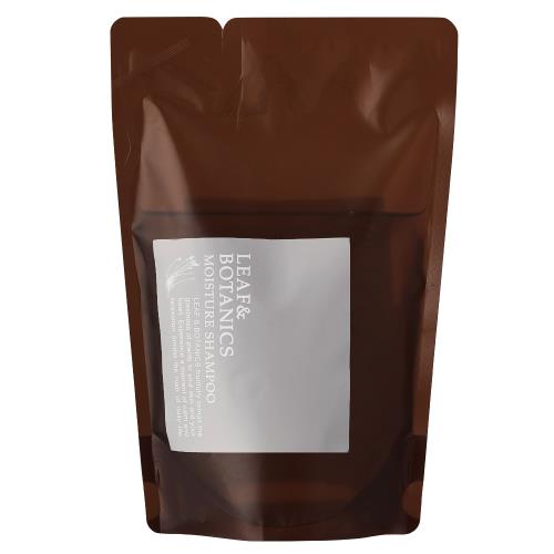 松山油脂　LEAF&BOTANICS　モイスチャーシャンプー　詰替用　370ML