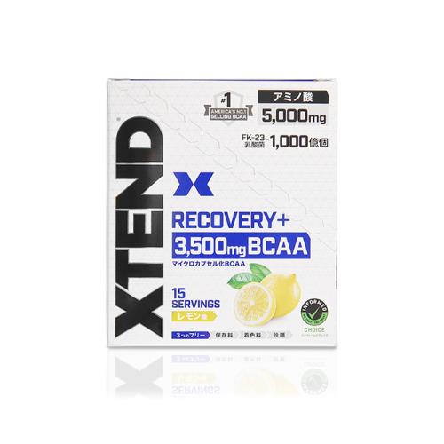 XTEND　エクステンド　リカバリープラス　レモン味　15包