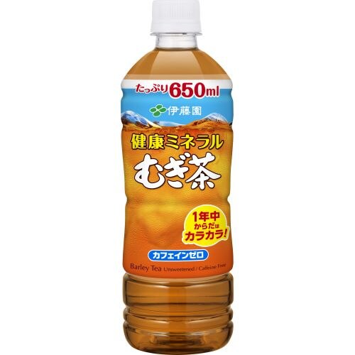 伊藤園　健康ミネラルむぎ茶　PET　650MLX24個セット