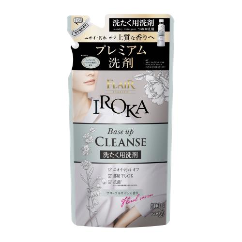 フレアフレグランス Iroka ベースアップクレンズ フローラルサボンの香り つめかえ用 500g ウエルシアドットコム