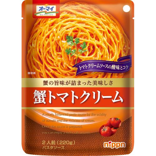 オーマイ　蟹トマトクリーム　220G×6個セット