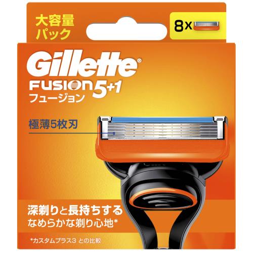 P&G　Gillette　フュージョン　替刃8コ入