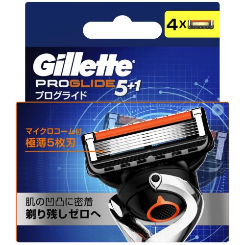 P&G　Gillette　プログライド　替刃4コ入【ボーナスTポイント100ポイント】