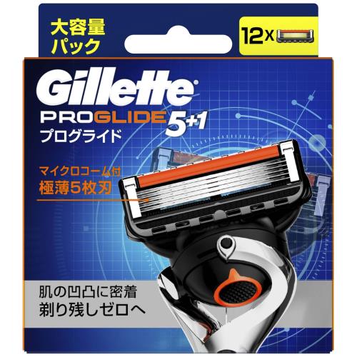 P&G　Gillette　プログライド　替刃12コ入
