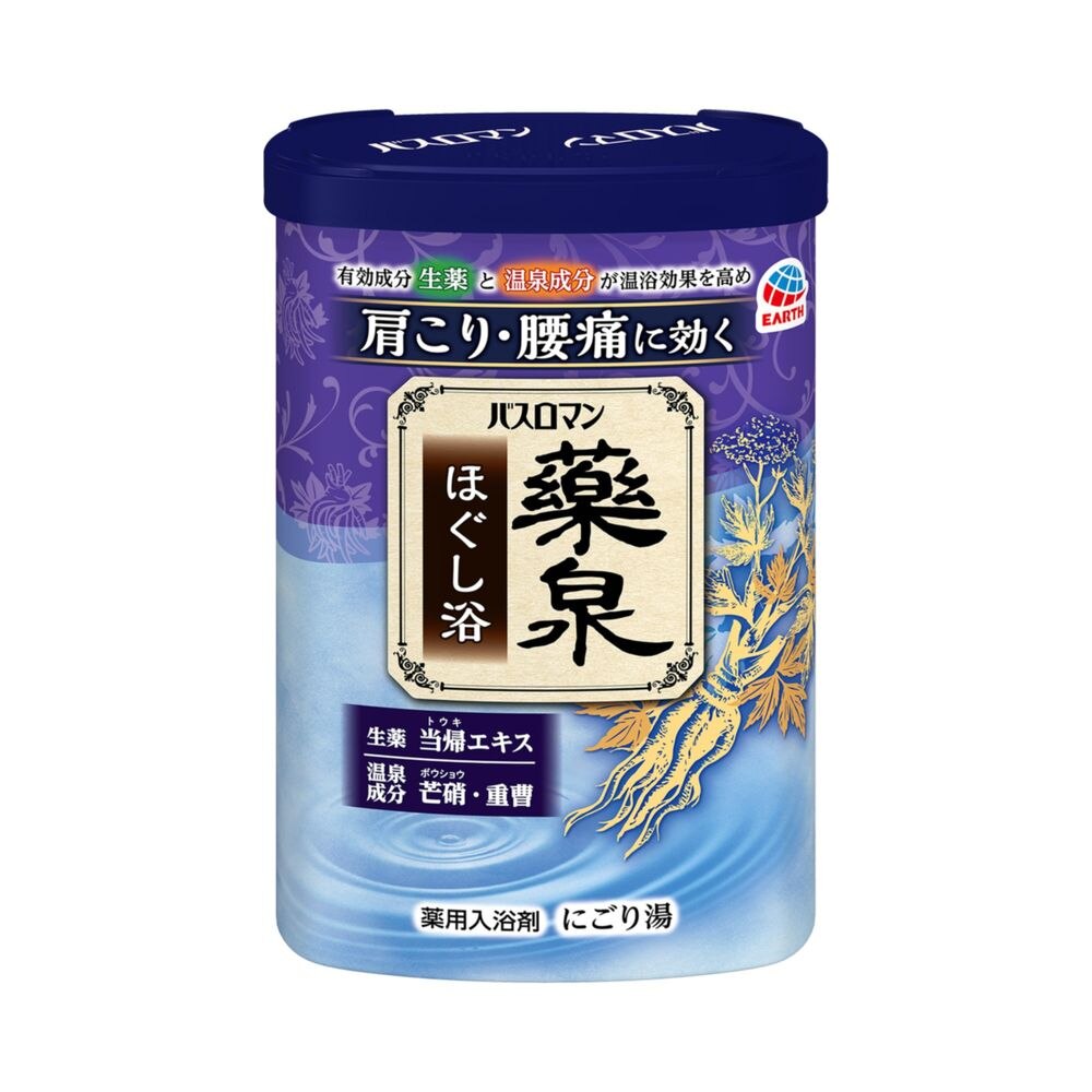 アース製薬 バスロマン 薬泉 ほぐし浴 薬用入浴剤 肩こり 腰痛 疲労回復