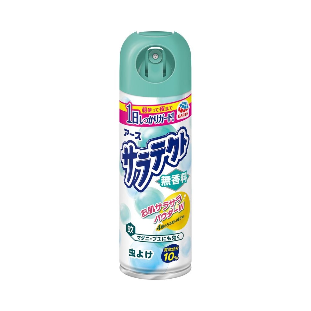 アース製薬 サラテクト 無香料 0ml 蚊 虫除け スプレー アウトドア キャンプ の 害虫 対策 ウエルシアドットコム