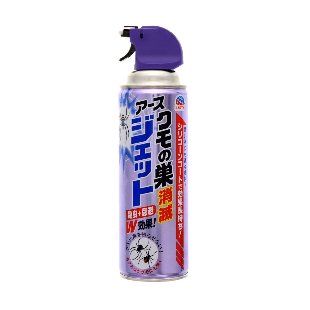 アース製薬 クモの巣消滅ジェット 450mL 蜘蛛 の巣 駆除 予防 スプレー