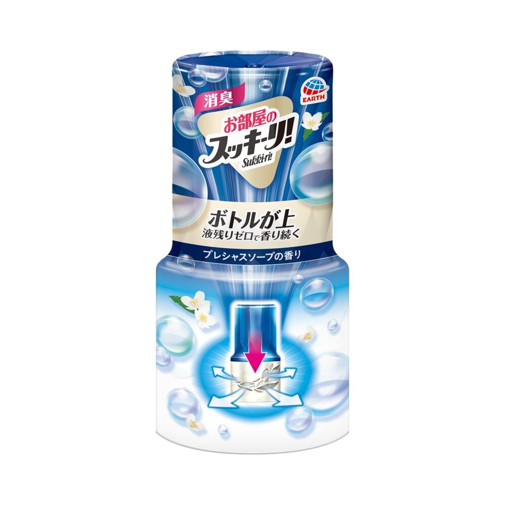 アース製薬 お部屋のスッキーリ!Sukki-ri! プレシャスソープの香り 玄関 消臭剤 芳香剤