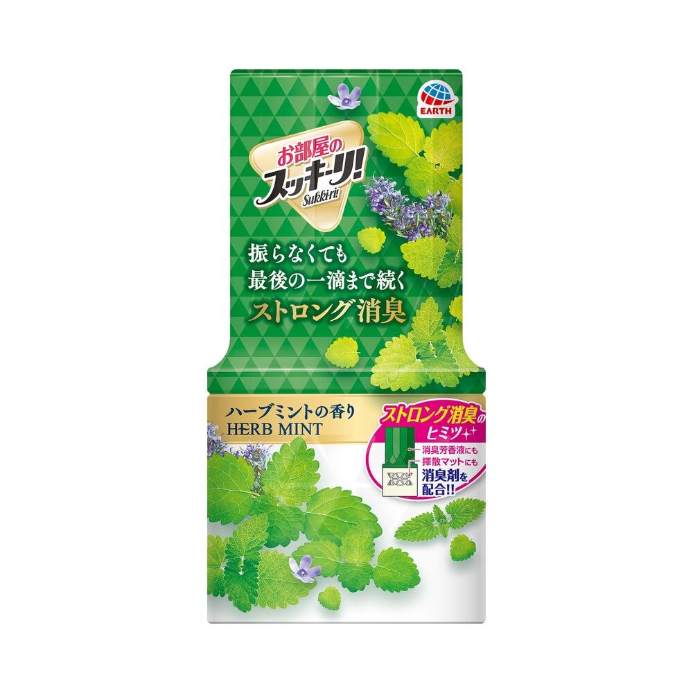 アース製薬 お部屋のスッキーリ!Sukki-ri! ハーブミントの香り 玄関 消臭剤 芳香剤