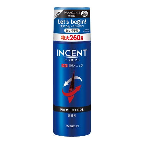 バスクリン　インセント育毛トニッククール　260G