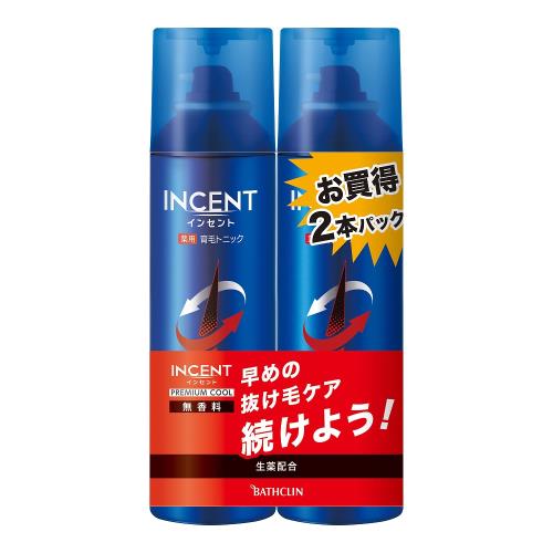 バスクリン　インセント育毛トニッククール　2本パック【4月30日までの期間特売】