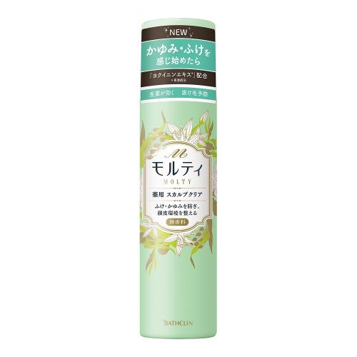 バスクリン　モルティ薬用スカルプクリア　180G【ボーナスTポイント80ポイント】
