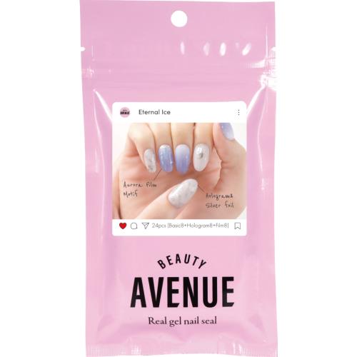 アイエスリンク　BEAUTY　AVENUE(ビューティーアベニュー)　エターナルアイス　ジェルネイルシール