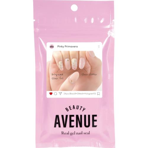 アイエスリンク　BEAUTY　AVENUE(ビューティーアベニュー)　ピンキープリマヴェーラ　ジェルネイルシール