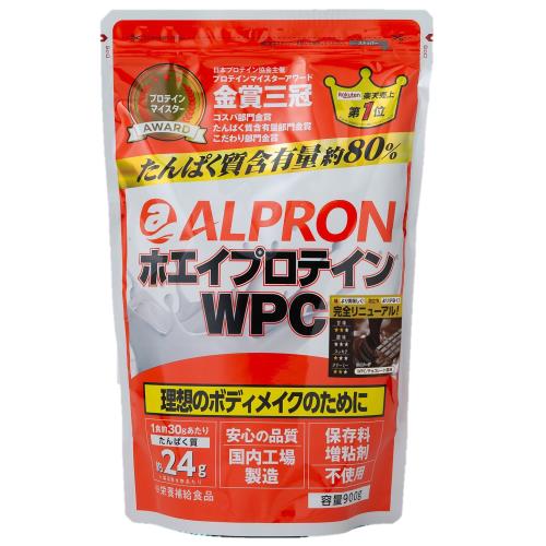 アルプロン　WPCホエイプロテインチョコ　900g