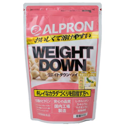 アルプロン　ソイプロテインウェイトダウン　900g