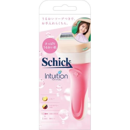 シック　イントゥイション　さっぱりうるおい肌　本体(刃付き)+替刃1コ