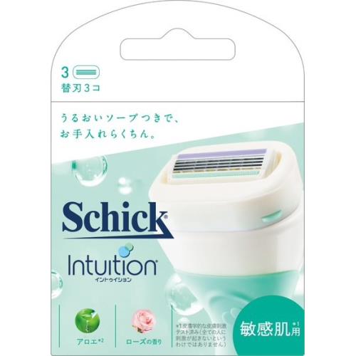 シック　イントゥイション　敏感肌用　替刃　3コ入