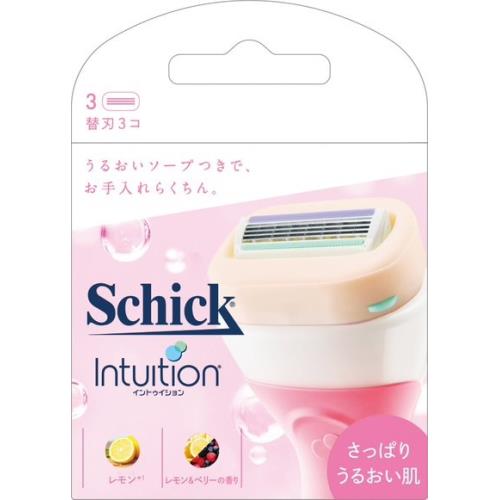 シック　イントゥイション　さっぱりうるおい肌　替刃　3コ入