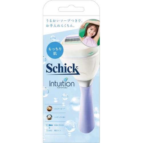 シック　イントゥイション　もっちり肌　本体(刃付き)+替刃1コ