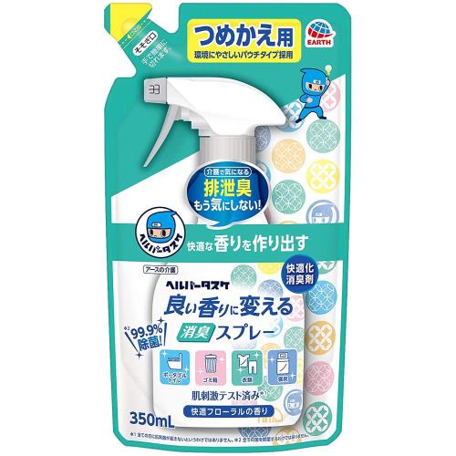 アース製薬　ヘルパータスケ消臭SP替フローラル　350ml