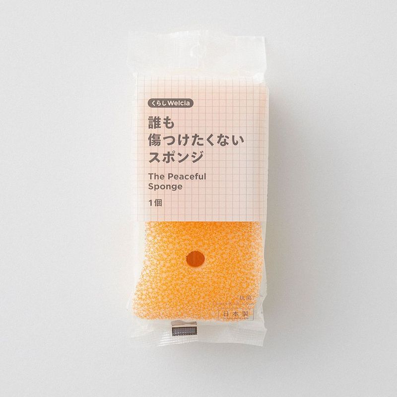 くらしWelcia 誰も傷つけたくないスポンジ 1個