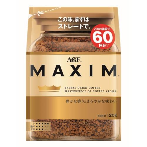 味の素AGF　マキシム袋　120g×6個セット【ボーナスTポイント720ポイント】