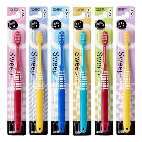 エビス　NEWスイープハブラシふつう　1本