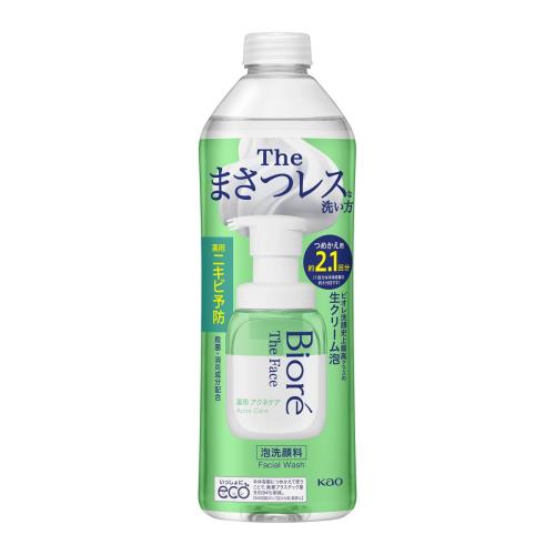 花王　ビオレ　ザフェイス　アクネケア　つめかえ用　340ml　洗顔料【11月5日までの期間特売】