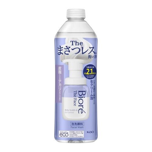 花王　ビオレ　ザフェイス　オイルコントロール　つめかえ用　340ml　洗顔料【11月5日までの期間特売】