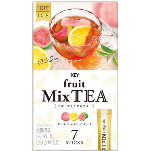 キーコーヒー　フルーツミックスティー　7スティック×4個セット