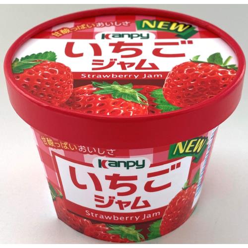 加藤産業　カンピー紙カップ　いちごジャム　130g×6個セット