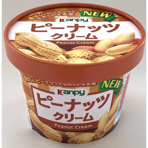 加藤産業　カンピー紙カップ　ピーナッツクリーム　130g×6個セット