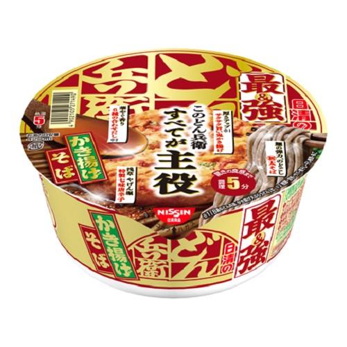 日清食品　最強どん兵衛かき揚げそば　101g×12個セット【ボーナスTポイント720ポイント】