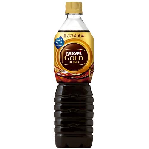 ネスレ日本　ネスカフェゴールドブレンドボトルコーヒー　甘さひかえめ　720ml×12個セット