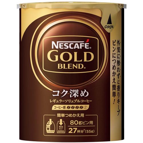 ネスレ日本　ネスカフェ　ゴールドブレンド　コク深め　エコ&システムパック　55g×6個セット