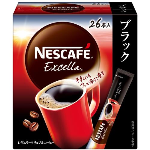 ネスレ日本　ネスカフェ　エクセラ　スティックブラック　26本入×6個セット