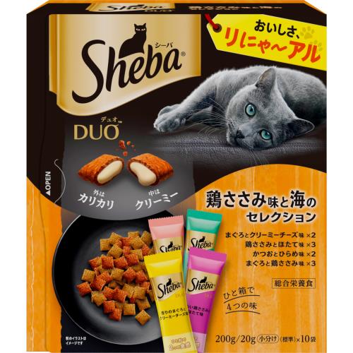 マース　シーバ　デュオ　鶏ささみ味と海のセレクション　200g