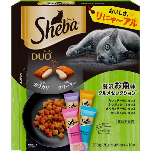 12個セット　マース　シーバ　デュオ　贅沢お魚味グルメセレクション　200g