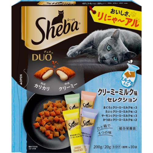 マース　シーバ　デュオ　クリーミーミルク味セレクション　200g