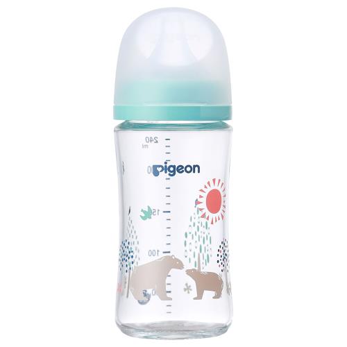 ピジョン　母乳実感ガラスBear　240ml