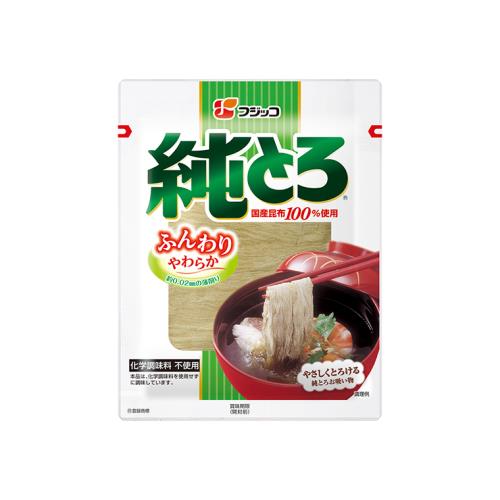 【セット販売】フジッコ　純とろ小袋　18GX10個セット