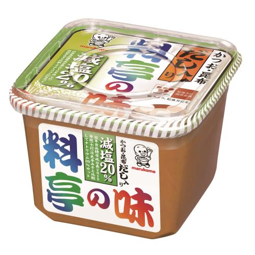 マルコメ味噌 料亭の味 減塩 750GX8個セット