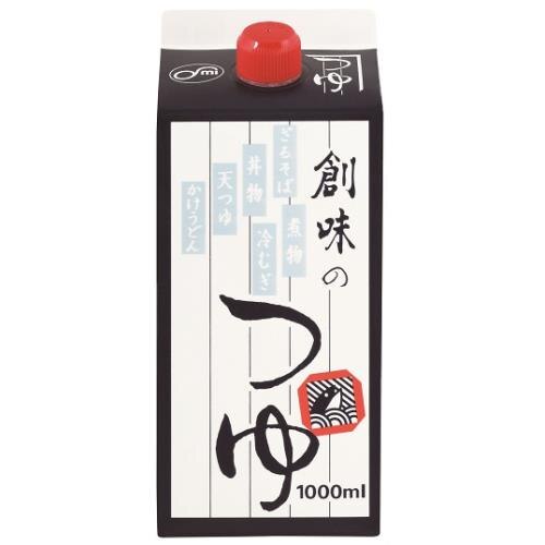 創味　創味のつゆ　1L【6セット】